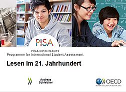 Ausschnitt Titelfolie Pr�sentation zur PISA-Sonderauswertung 21