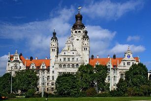 Neues Rathaus in Leipzig