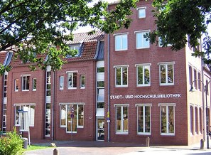 Ansicht der Stadt- und Hochschulbibliothek Lingen